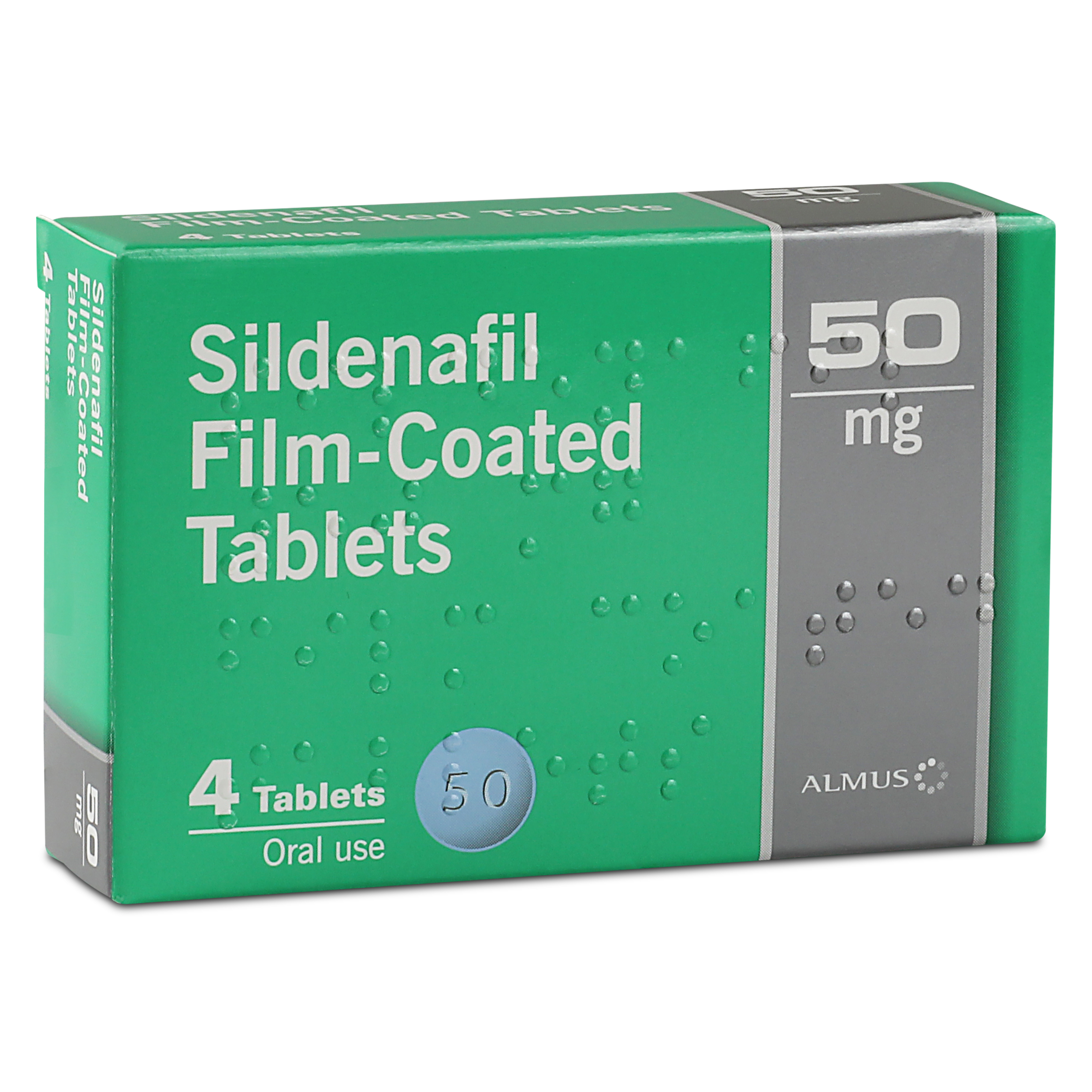 correct dosage of sildenafil for ed